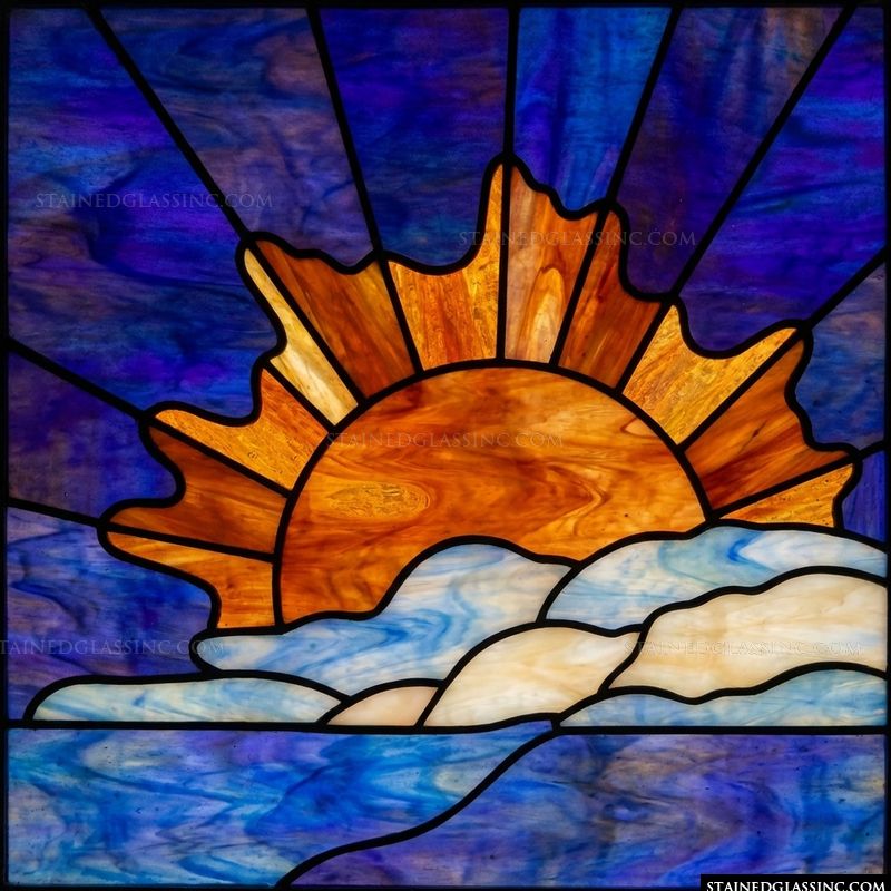 Radiant Sunrise Over the Sea