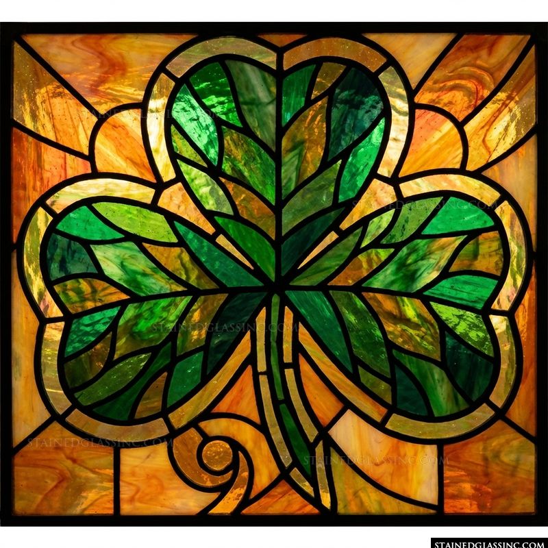Radiant Shamrock Symbol