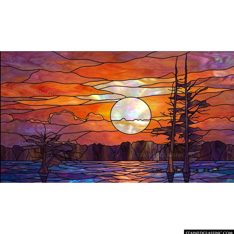 Cypress Swamp Sunset
