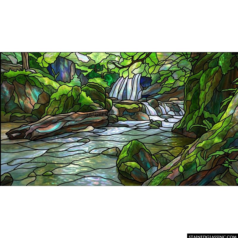 Enchanted Forest Waterfall