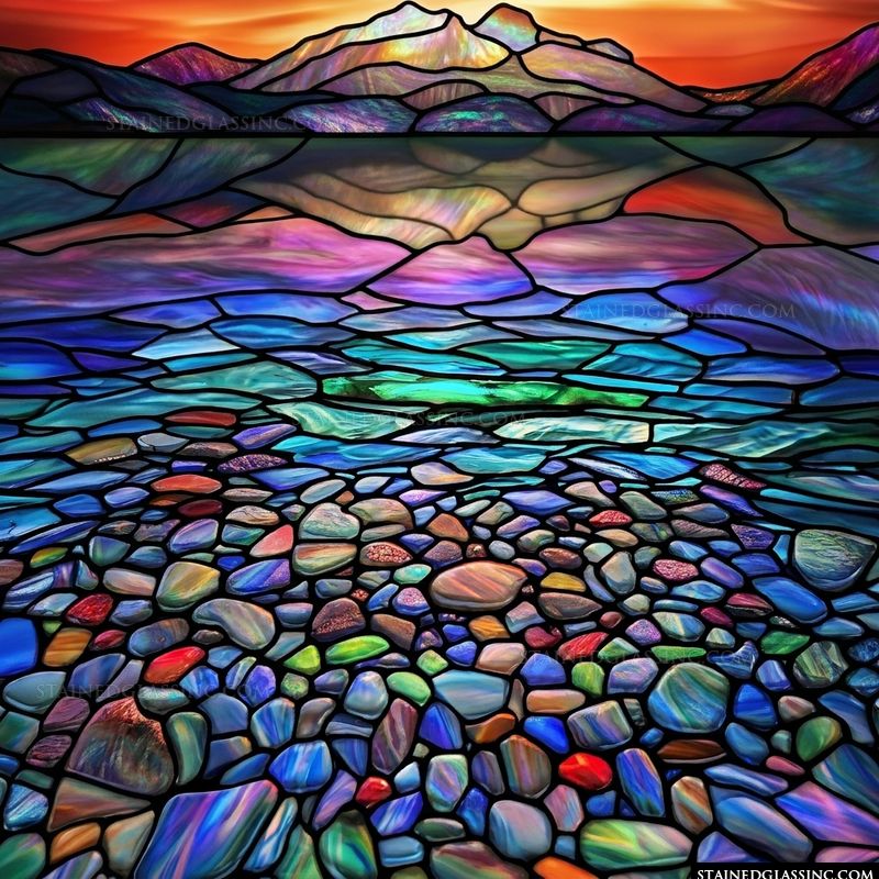 Gemstone Lake at Mountain Base
