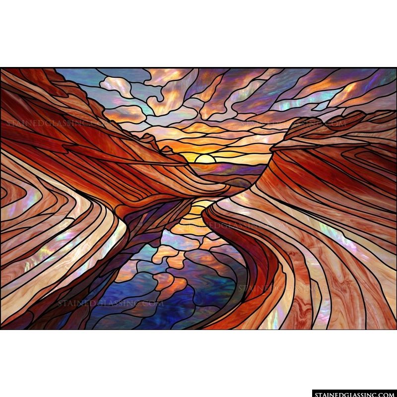 Sunset over Red Rock Canyon