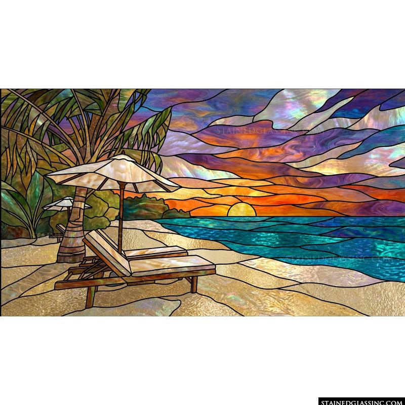 Tropical Beach Sunset