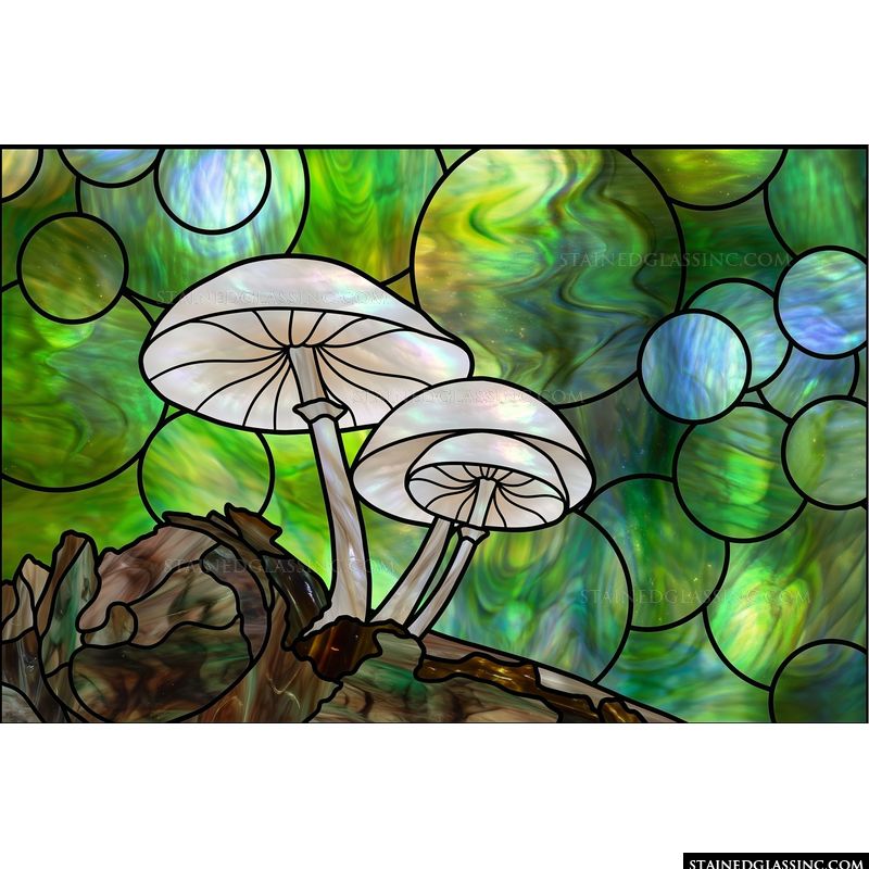 Cottage Core Mushrooms in Woodland Glow