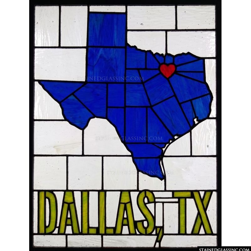State of Texas with Dallas Heart