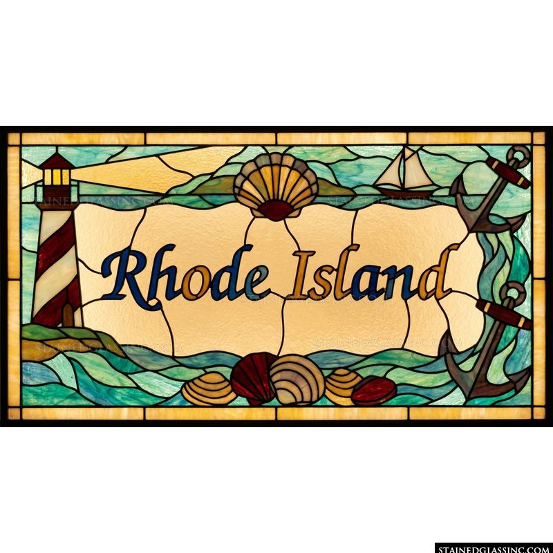 Rhode Island Lighthouse and Nautical Scene