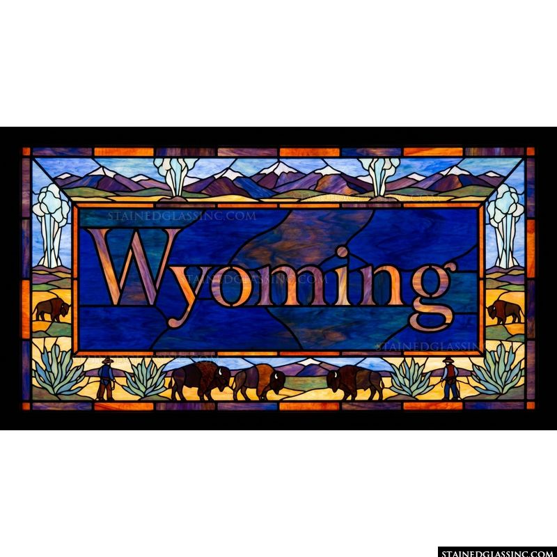 Wyoming Landscape with Bison