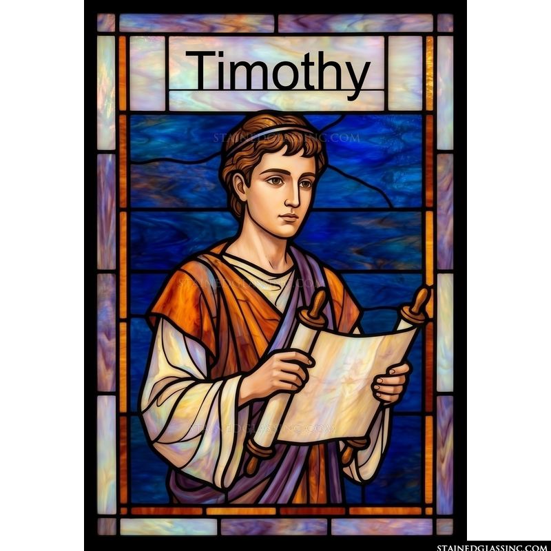 Saint Timothy with Scroll
