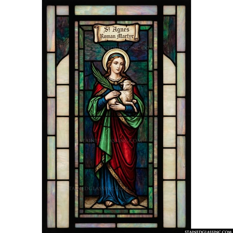Saint Agnes with Lamb