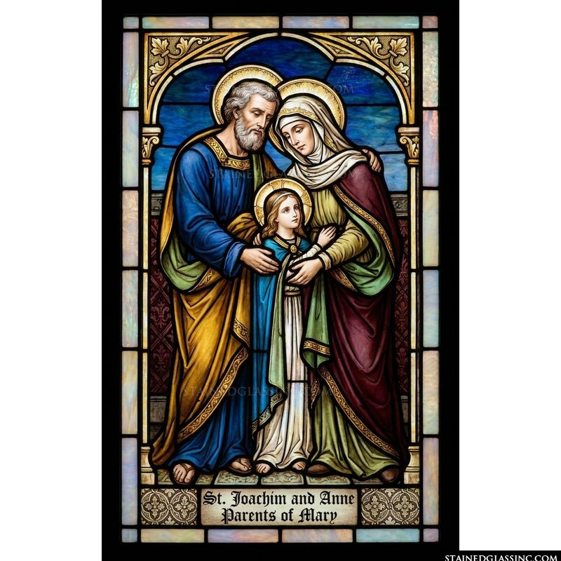 St. Joachim and St. Anne with Young Mary