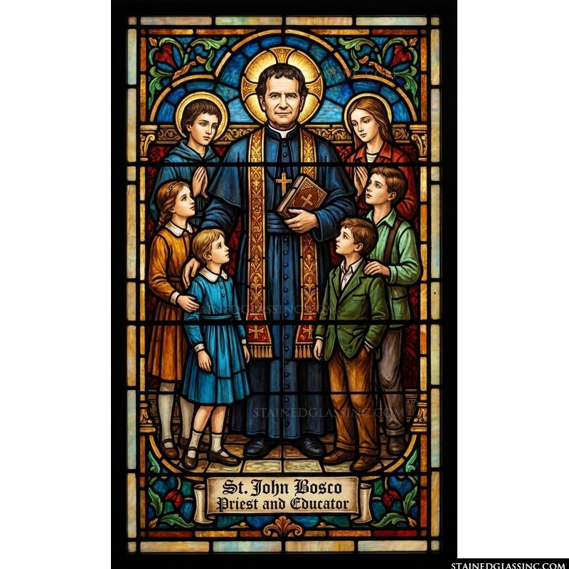 Saint John Bosco with Youth