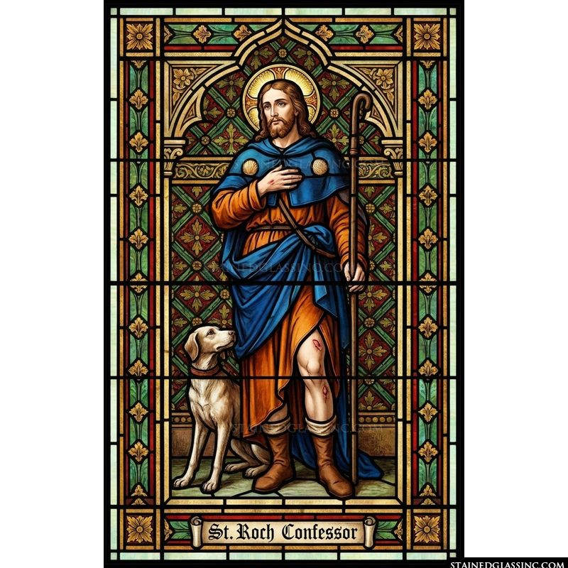 Saint Roch with Faithful Dog