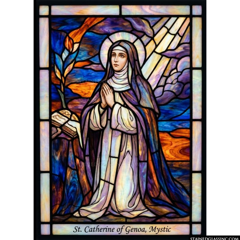 St. Catherine of Genoa in Prayer