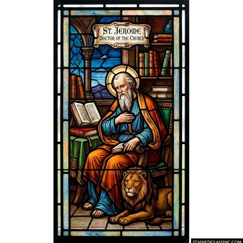 Saint Jerome in His Study