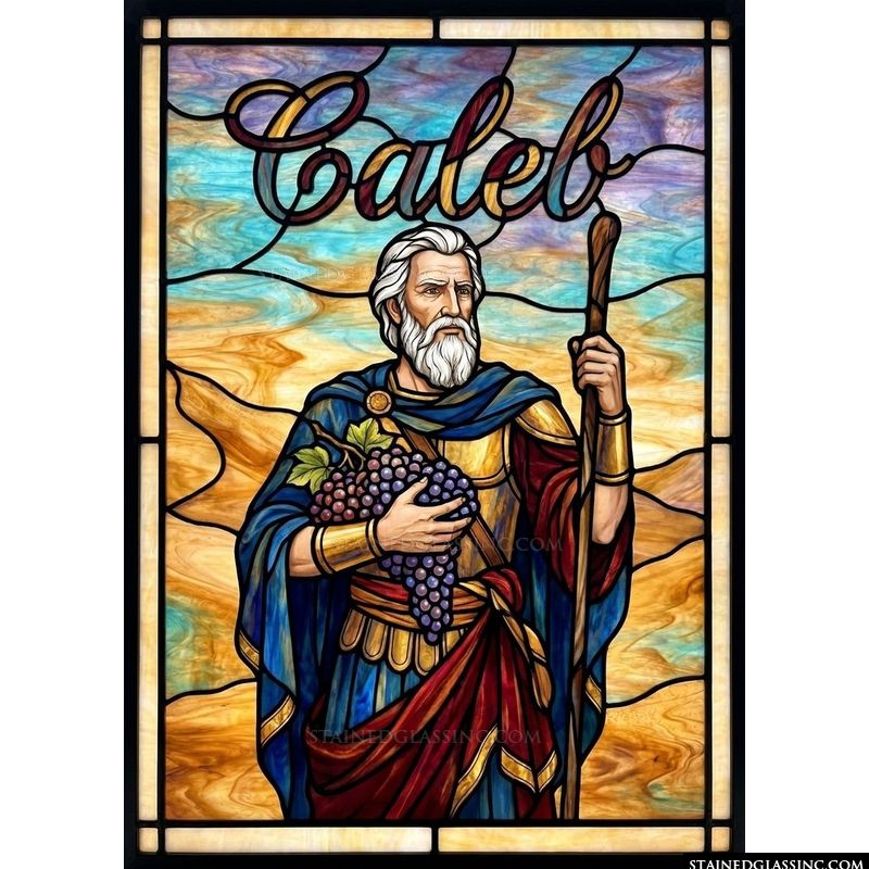 Caleb with Grapes of Canaan