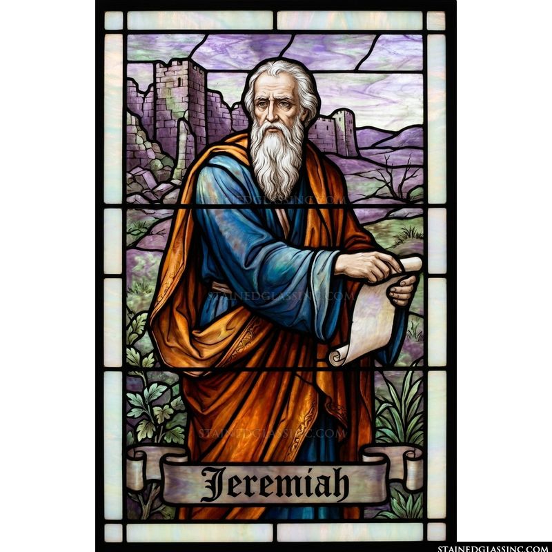 Prophet Jeremiah with Scroll