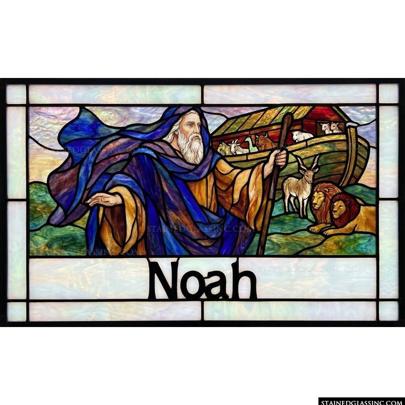 Noah with Ark and Animals