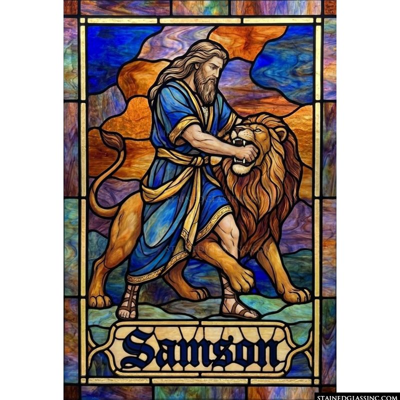 Samson and the Lion