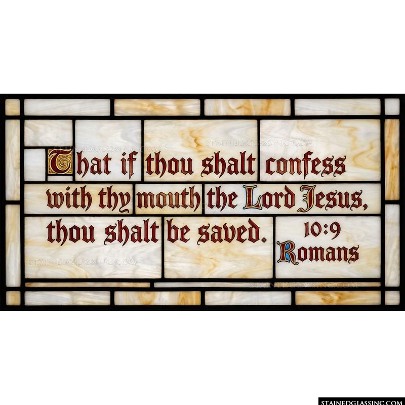 Romans 10:9 Scripture Verse
