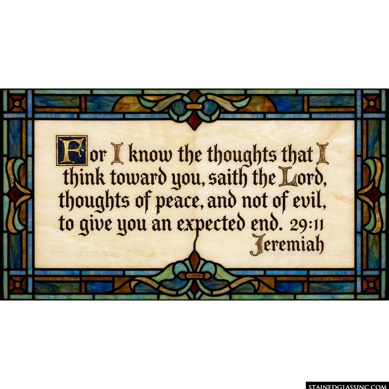 Jeremiah 29:11 Scripture Text
