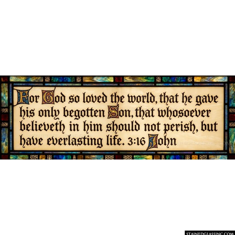 John 3:16 Scripture Passage