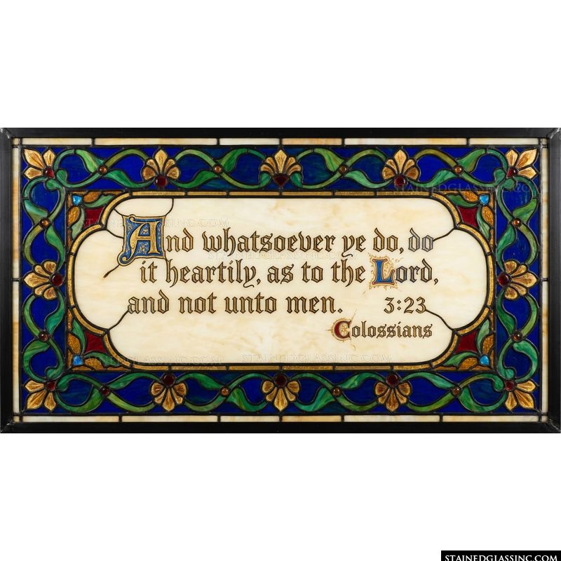 Colossians 3:23 Scriptural Passage