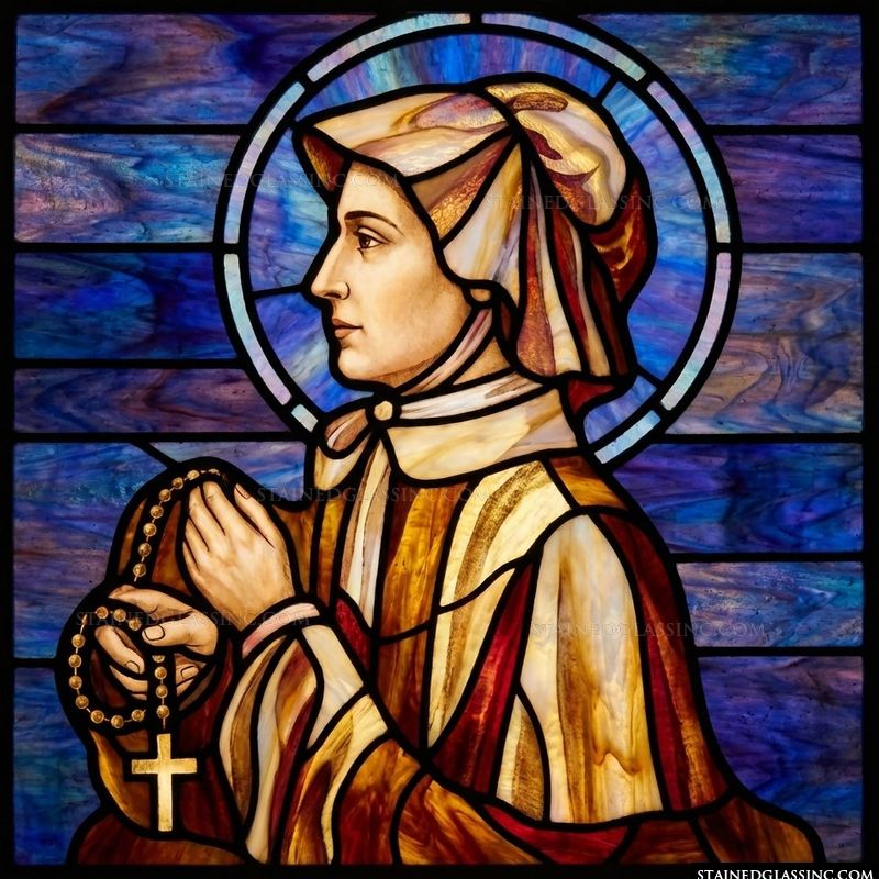 Saint Elizabeth Ann Seton in Prayer