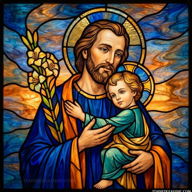 Saint Joseph with the Christ Child