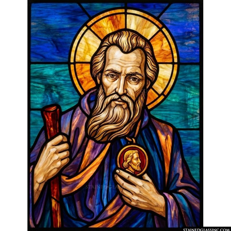 Saint Jude with Medallion