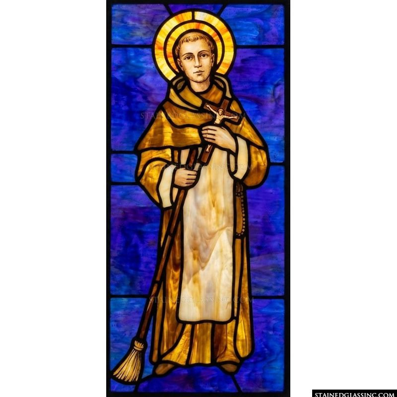 Saint Martin de Porres with Broom and Crucifix