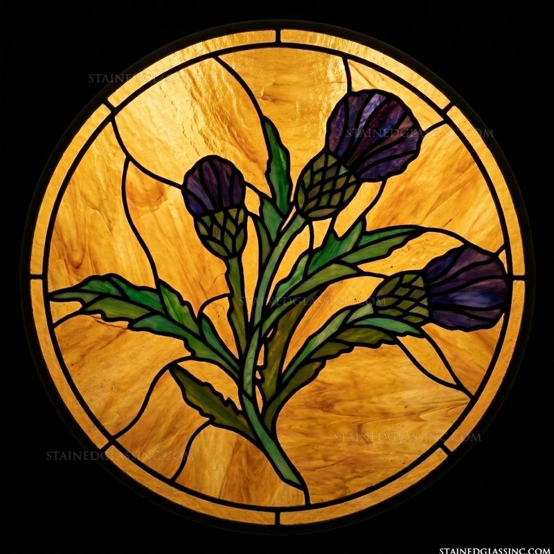 Thistles in Gold