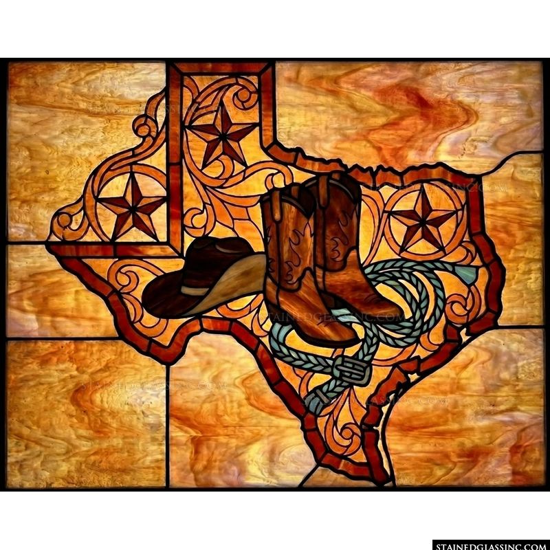 Lone Star State Cowboy Boots and Hat