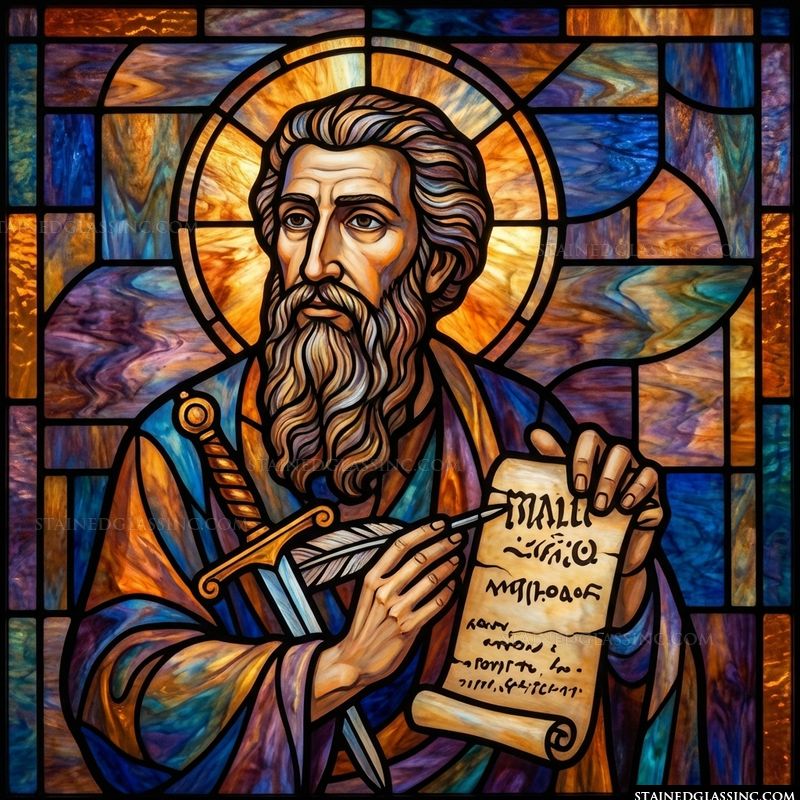 Saint Paul the Apostle with Sword and Scripture
