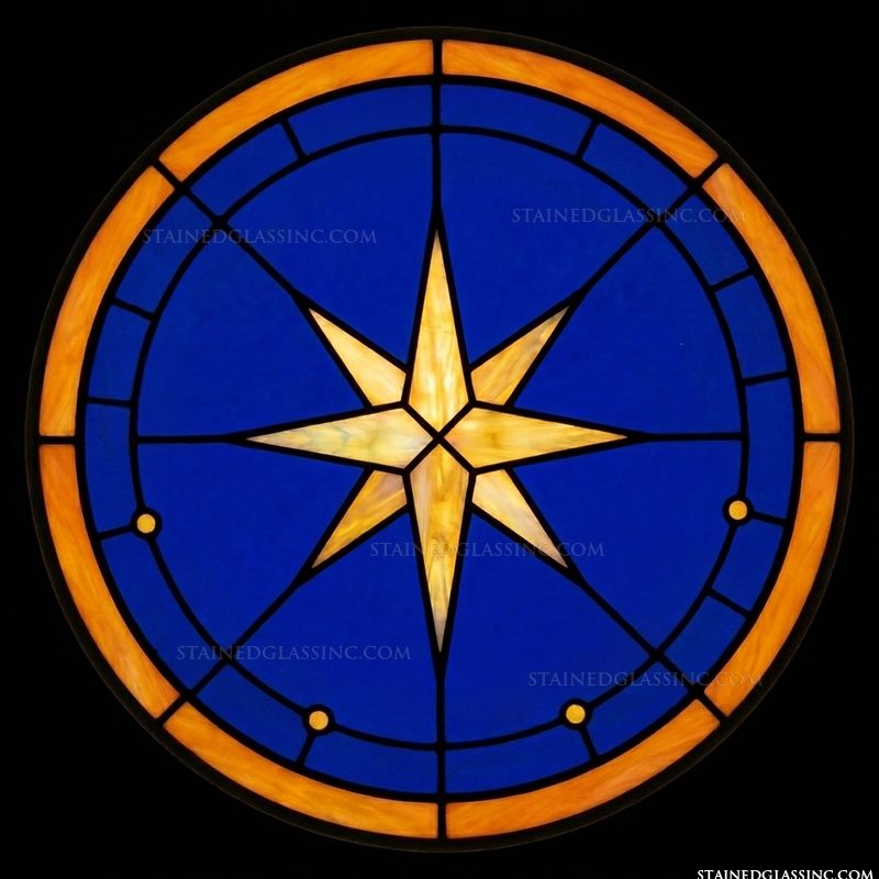 North Star Compass Medallion