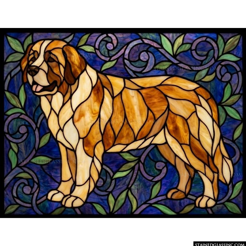 Saint Bernard in Nature