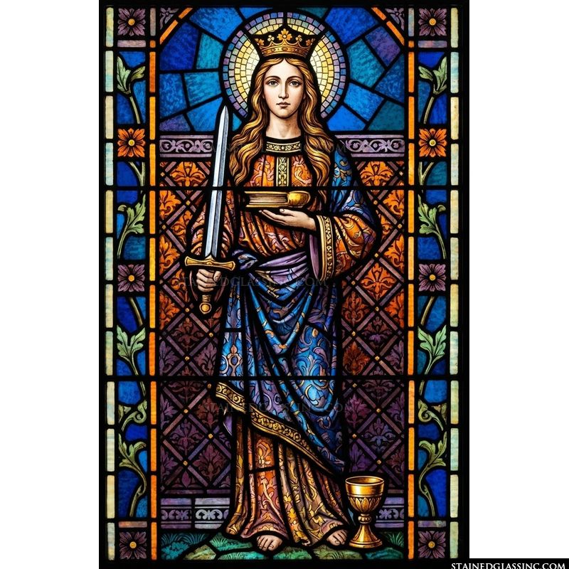 Saint with Sword and Chalice