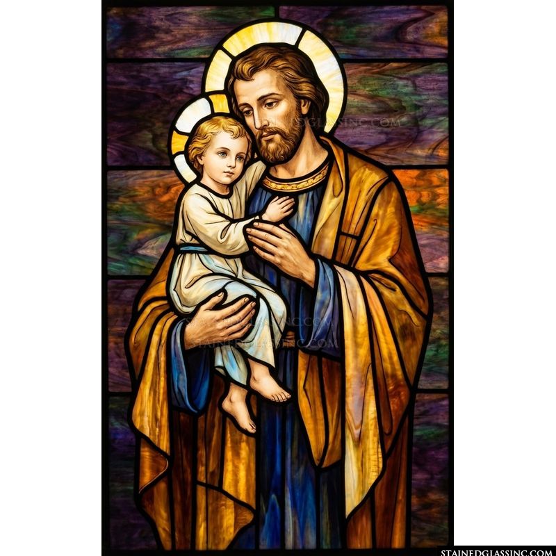 Saint Joseph with the Christ Child