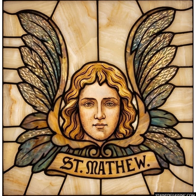 Saint Matthew the Evangelist with Wings