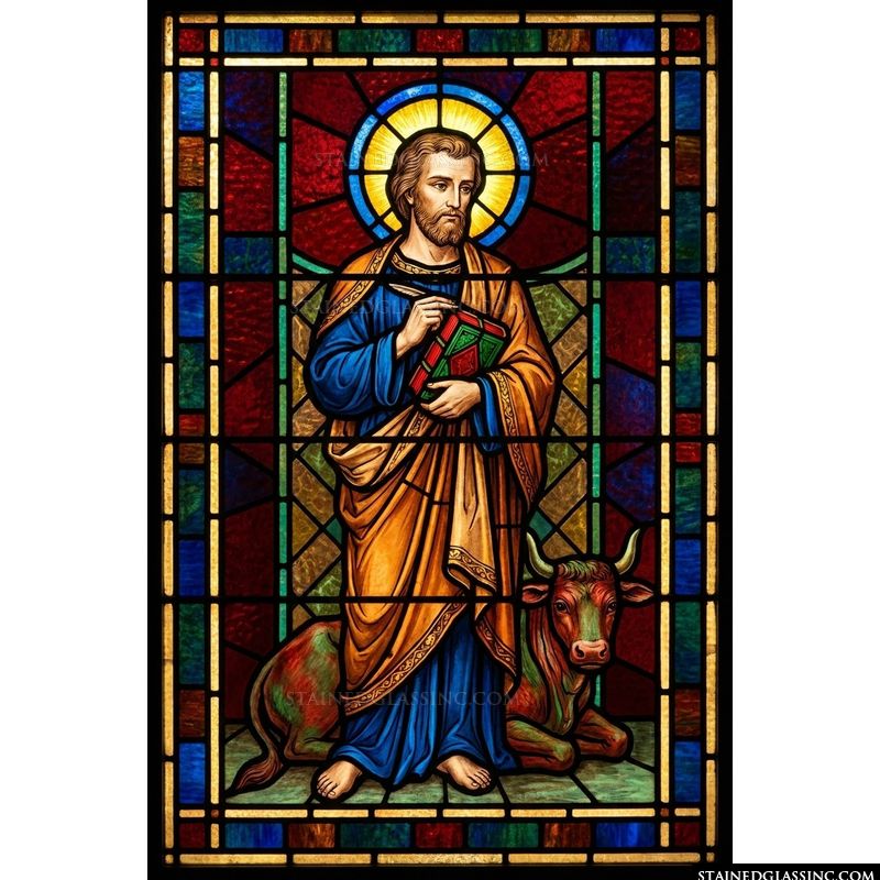 Saint Luke the Evangelist with Ox