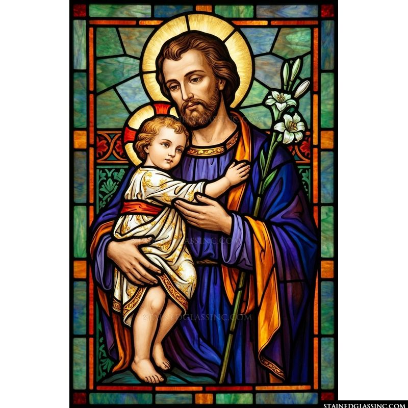 Saint Joseph with the Christ Child