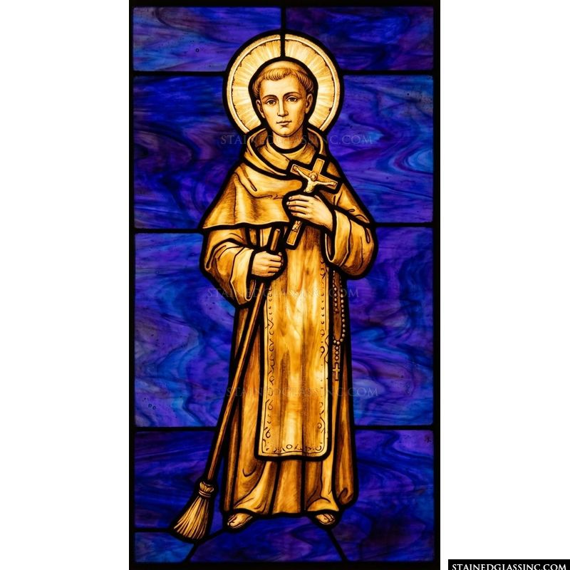Saint Martin de Porres with Cross and Broom