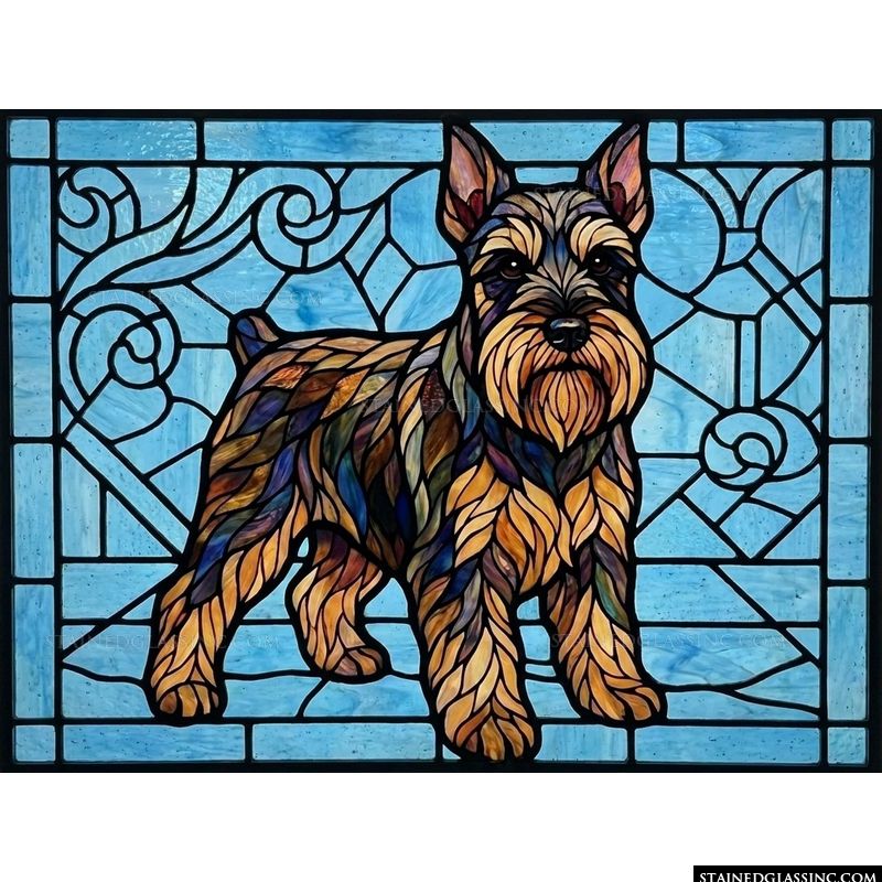 Schnauzer in Profile