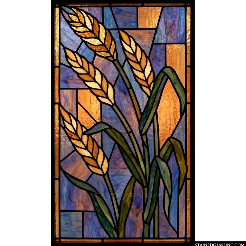 Golden Harvest Wheat Stalks