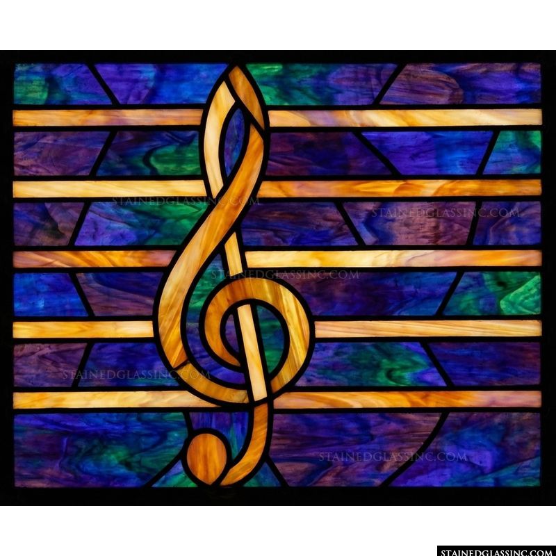Treble Clef Musical Staff