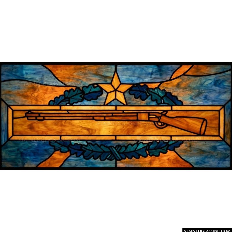 Texas Ranger Badge and Rifle