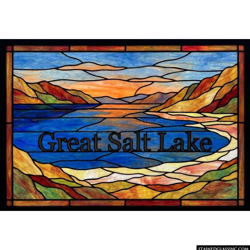 Great Salt Lake at Sunset