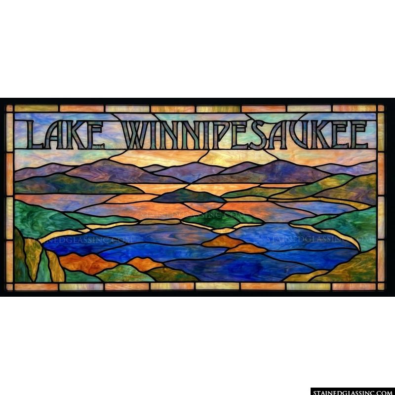 Lake Winnipesaukee Sunset Landscape
