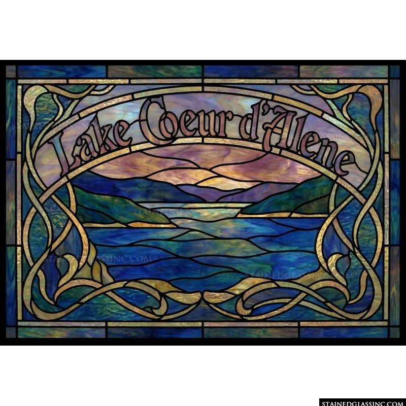 Lake Coeur d'Alene Scenic View