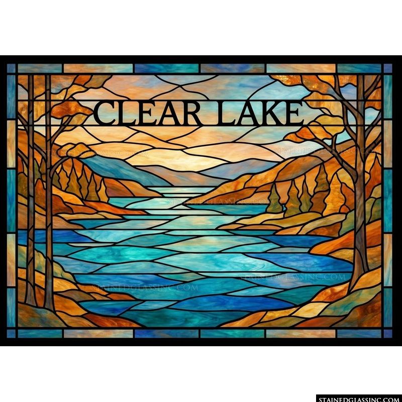 Clear Lake Autumn Landscape