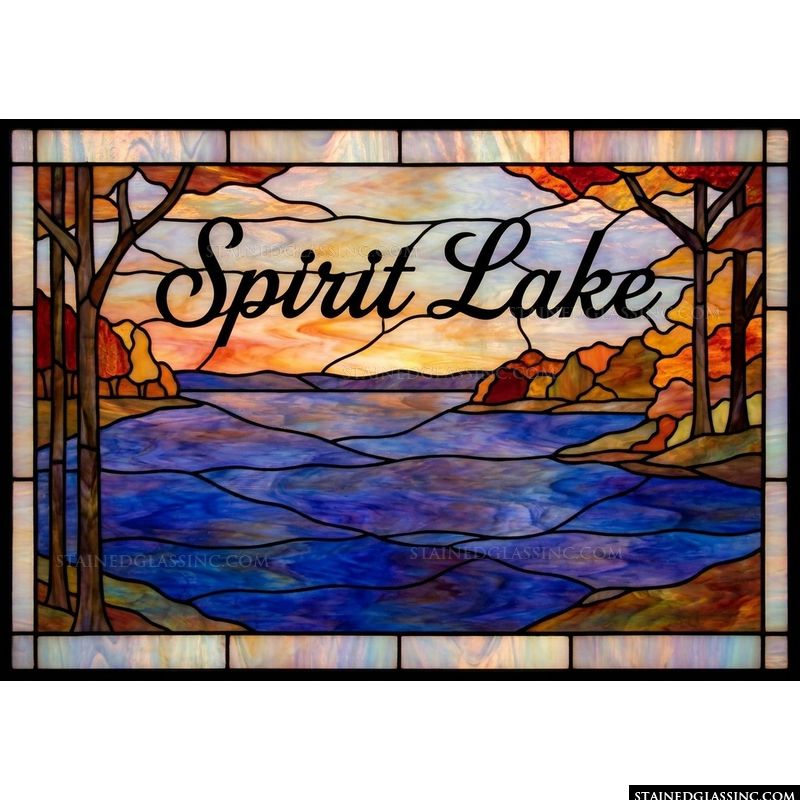 Spirit Lake Autumnal Landscape